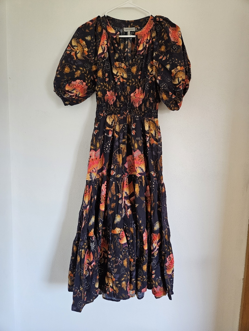 Anthropologie Conditions Apply Floral Maxi Dress - Picture 2 of 6